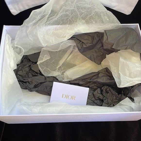 WOMENS CHRISTIAN DIOR DESIGNER CANVAS SNEAKERS - 9.5 - BRAND NEW IN BOX ! - Picture 6 of 10